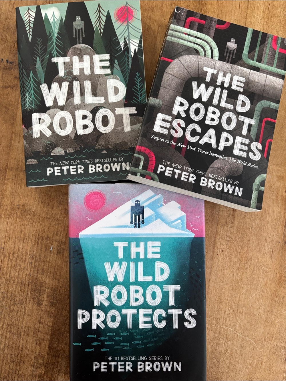 The Wild Robot The Wild Robot Escapes The Wild Robot Protects Book Series